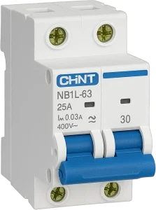 CHINT NB1L-63 2P 25A diferensial avtomat (RCBO)