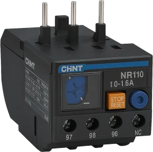 CHINT NR110 termik yüklənmə relayi 1.0–1.6A